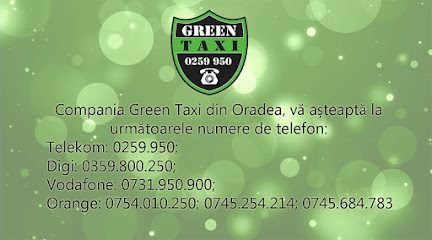 Green Taxi Oradea - Calea Clujului 252, Oradea 417362, Romania 1 Green Taxi Oradea Calea Clujului 252